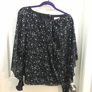 Long sleeved Laundry blouse with star design